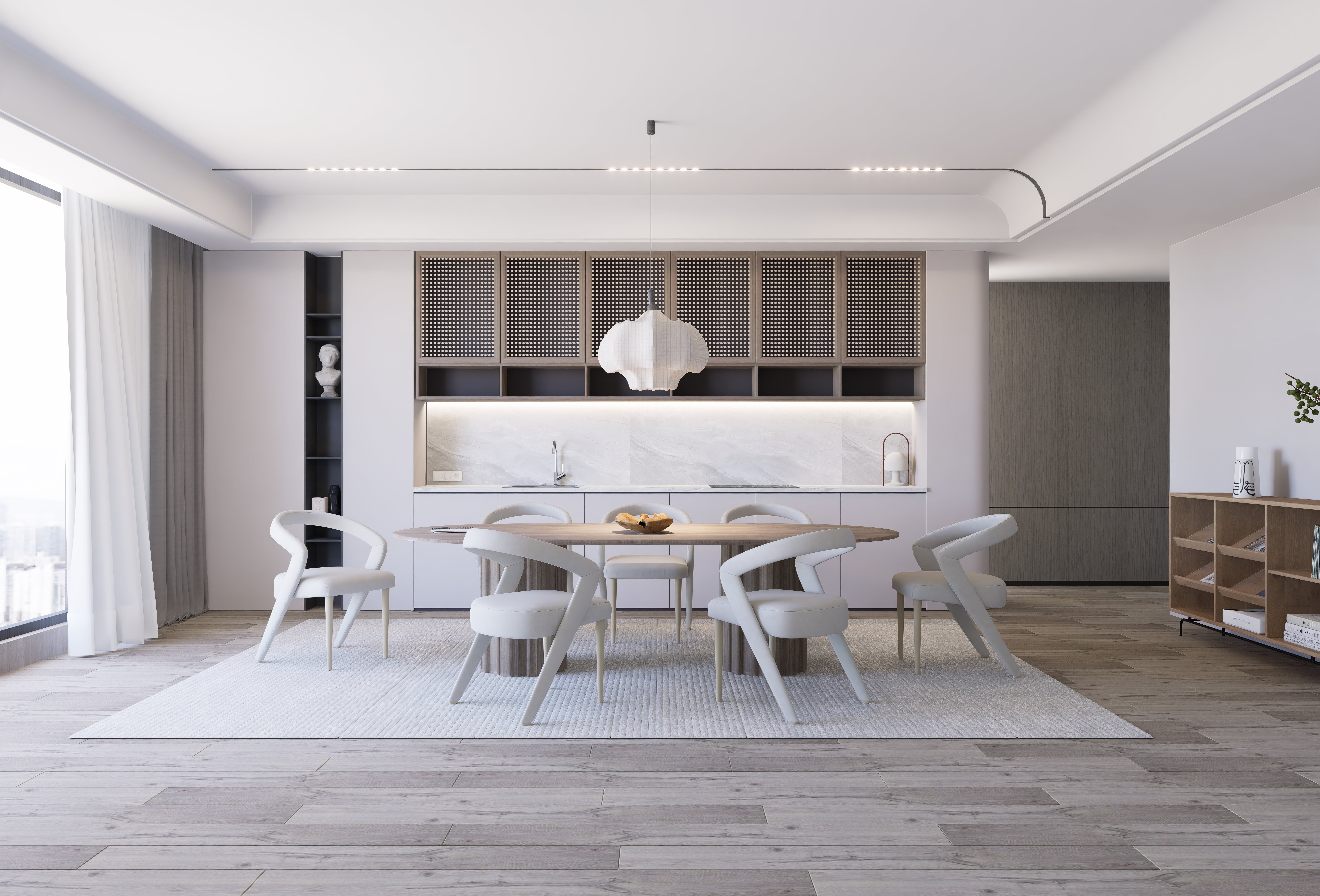 ab3d design - Un appartement au design épuré - Marseille