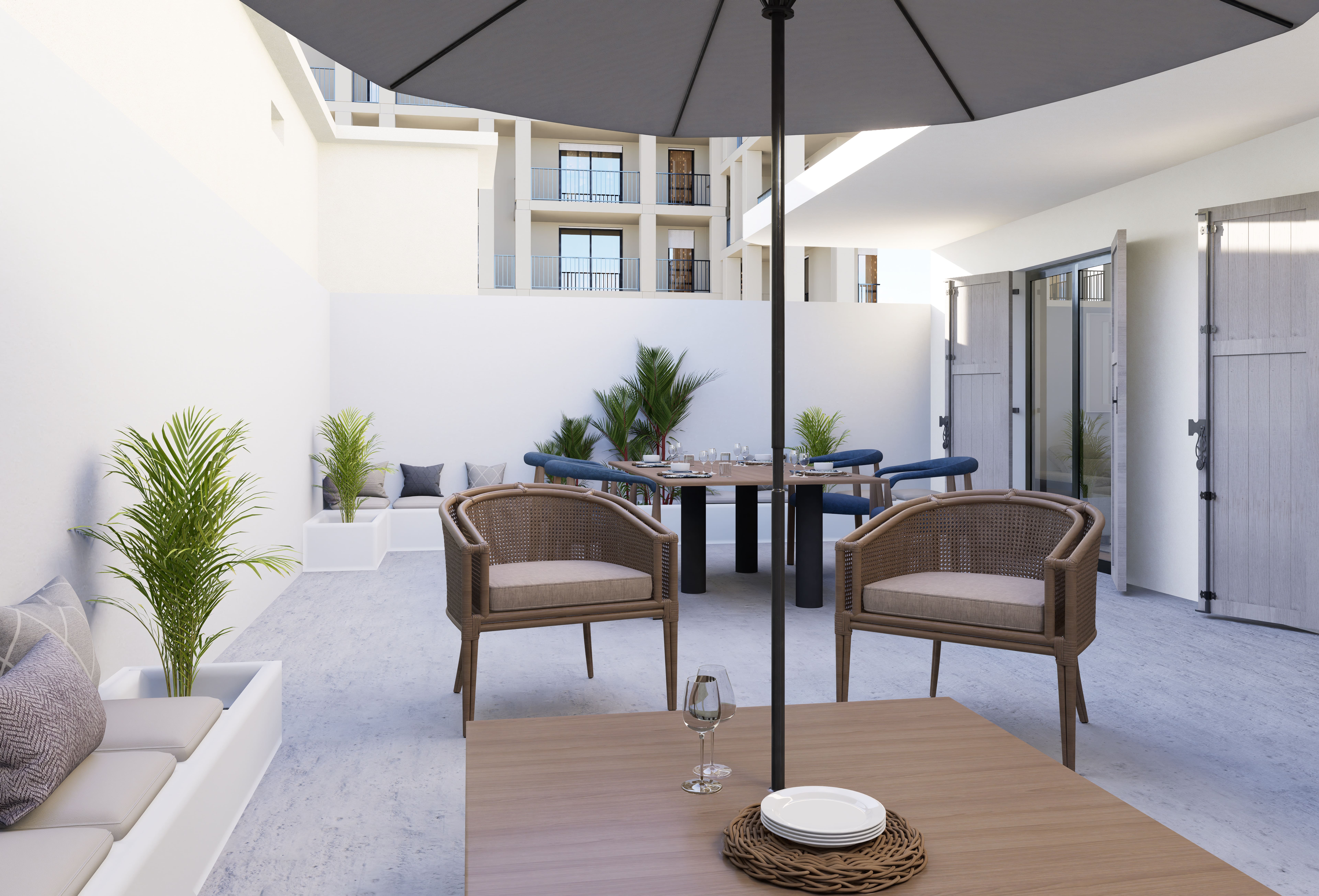 ab3d design - Projet d'aménagement d'appartement en partenariat avec THE AGENCY IMMO - Marseille