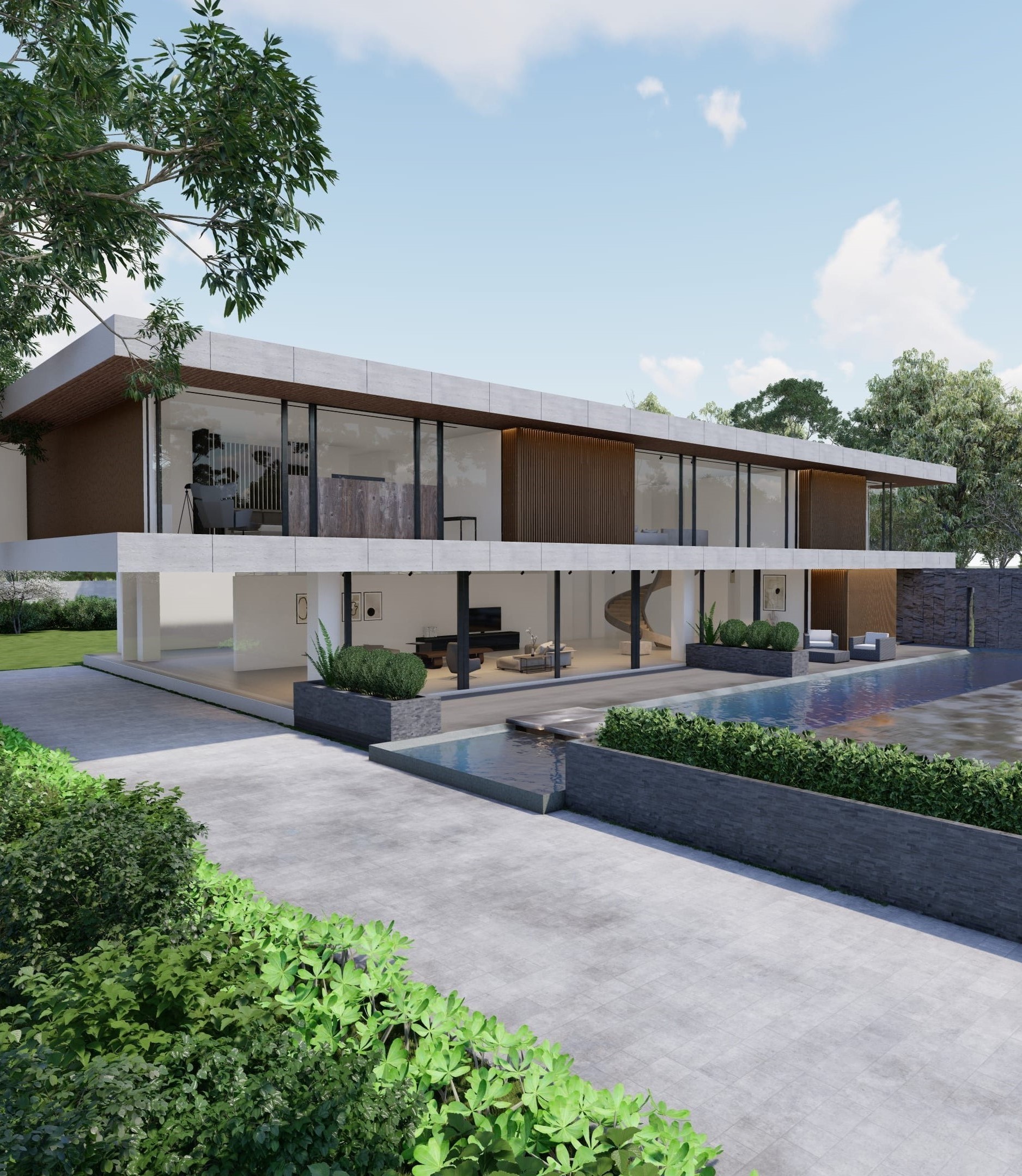 ab3d design - Villa d'architecte - Aix-En-Provence