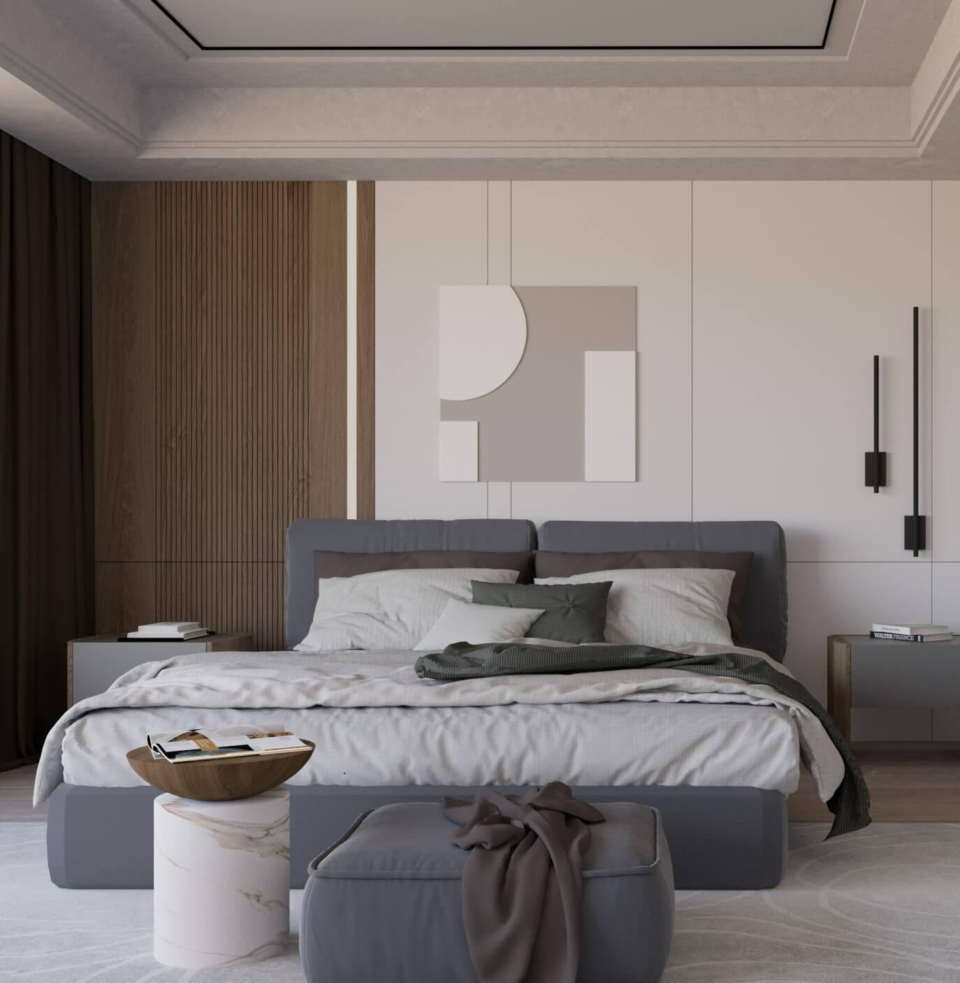 rendu 3d Villa moderne - Cassis